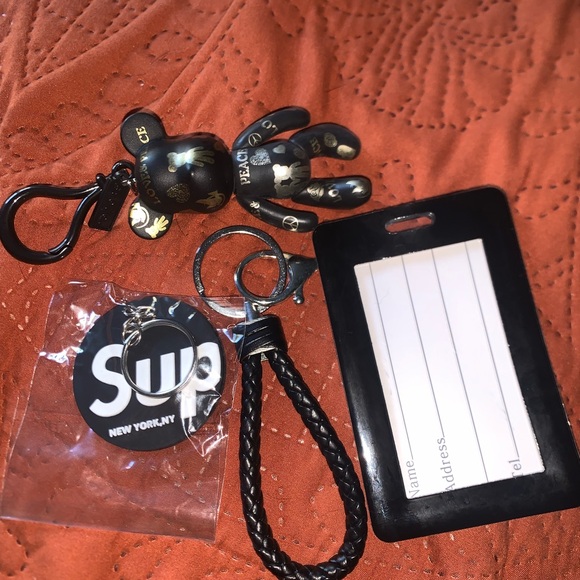 Supreme Name Tag and Key Chains - Picture 2 of 4